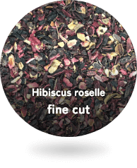 Hibiscus roselle fine cut
