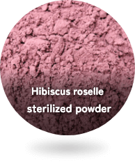 Hibiscus roselle sterilized powder