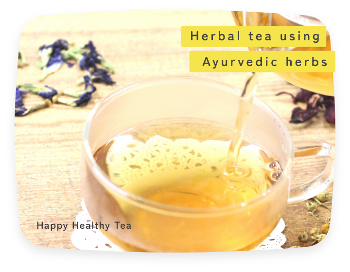 Herbal tea using Ayurvedic herbs